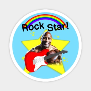 Rock Star Guitar Magnet